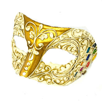 Venetian Masquerade Mask Colombina Carnevale 4
