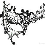 Metal Filigree Mask Occhialino