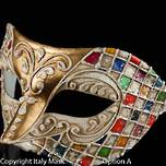 Venetian Masquerade Mask Colombina Carnevale 2