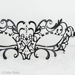 Venetian Filigree Masquerade Mask Colombina Regina